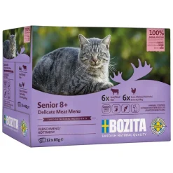 Bozita Morsels in Sauce Senior -säästöpakkaus 24 x 85 g
