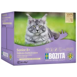 Bozita Morsels in Sauce Senior -säästöpakkaus 24 x 85 g