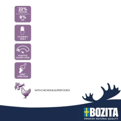 Bozita Original Senior & Vital kana - vehnätön