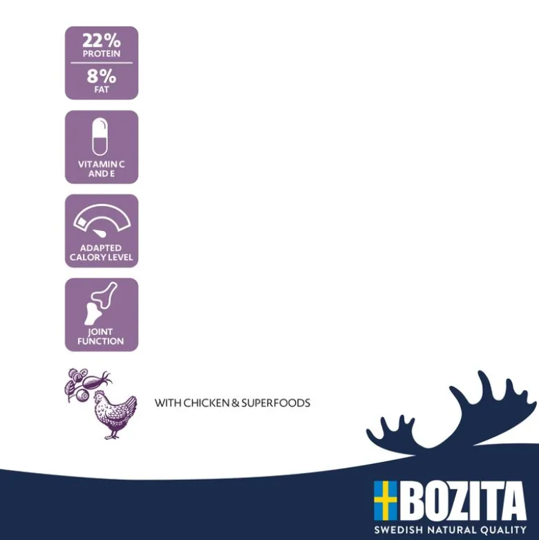 Bozita Original Senior & Vital kana - vehnätön