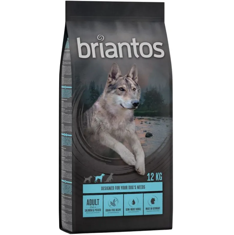 Briantos Adult lohi & peruna - viljaton
