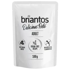 Briantos Delicious Paté -säästöpakkaus 44 x 100 g