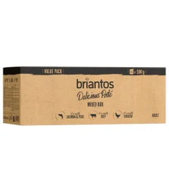 Briantos Delicious Paté -säästöpakkaus 44 x 100 g