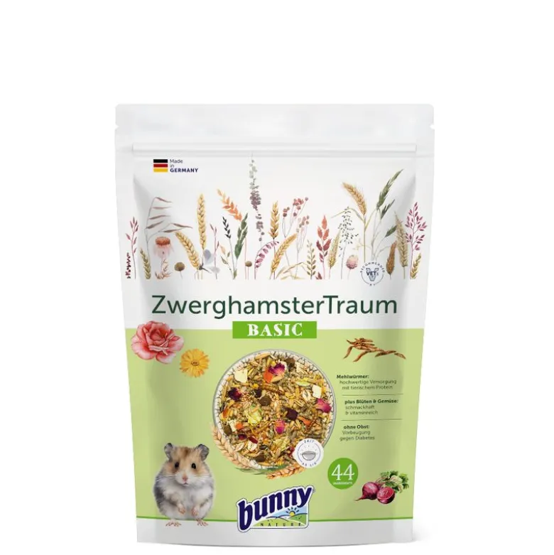 Bunny Traum Basic -kääpiöhamsterinruoka