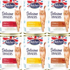 Butcher's Delicious Dinners -säästöpakkaus 12 x 400 g