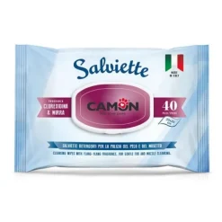 Camon Wet Wipes Coat Care Dog & Cat 40 kpl