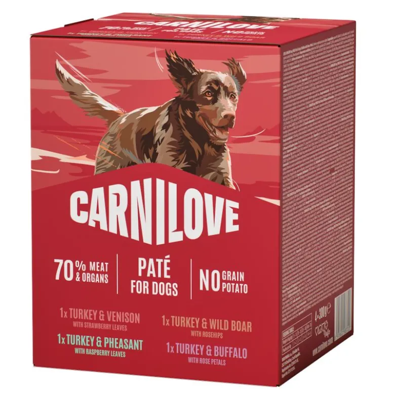 Carnilove Dog Paté -annospussit 8 x 300 g