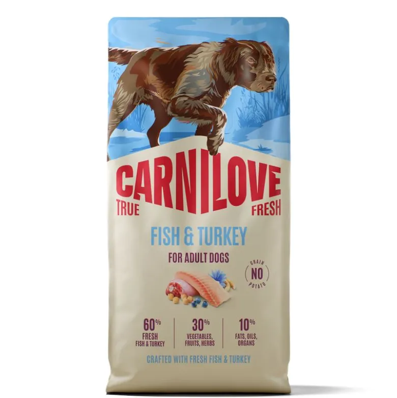 Carnilove True Fresh Adult kala ja kalkkuna