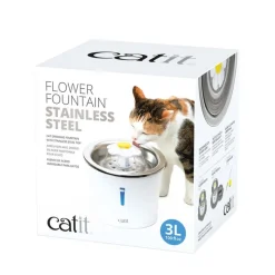 Catit Flower Fountain -vesiautomaatti, teräs