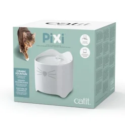 Catit Pixi keraaminen juoma-automaatti, valkoinen