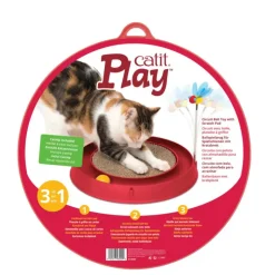 Catit Play-N-Scratch – 3 in 1 -kissanlelu raapimisalustalla