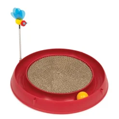 Catit Play-N-Scratch – 3 in 1 -kissanlelu raapimisalustalla