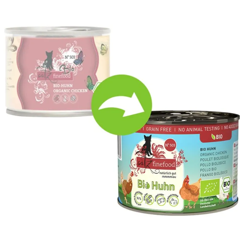 catz finefood Luomu -kokeilupakkaus 6 x 200 g