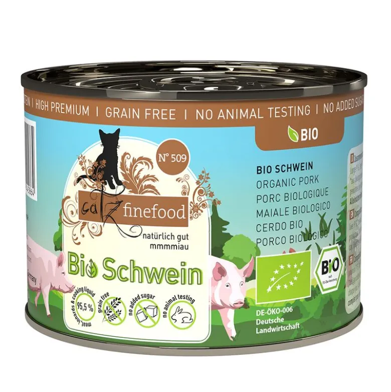catz finefood Luomu -kokeilupakkaus 6 x 200 g