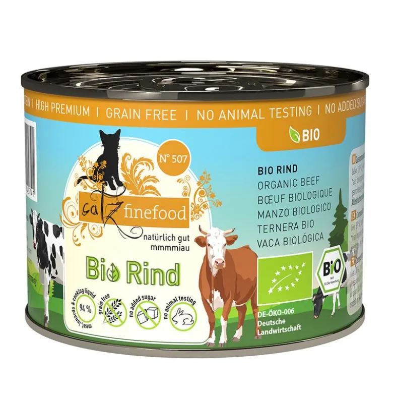 catz finefood Luomu -kokeilupakkaus 6 x 200 g