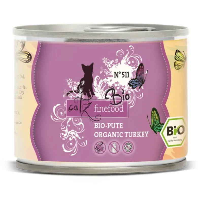 catz finefood Luomu -kokeilupakkaus 6 x 200 g