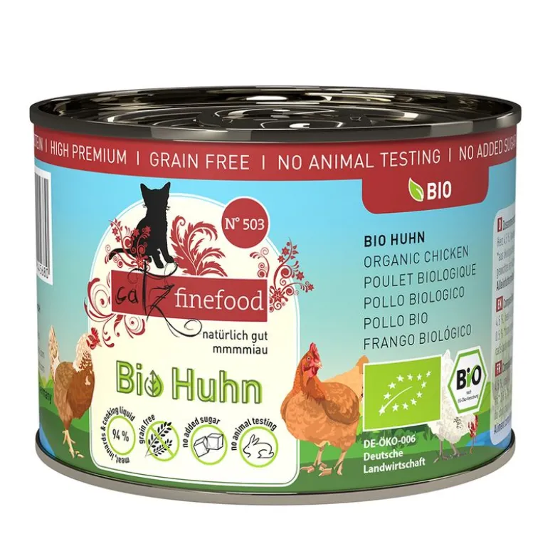 catz finefood Luomu -kokeilupakkaus 6 x 200 g