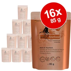 Catz Finefood Pouch -säästöpakkaus: 16 x 85 g