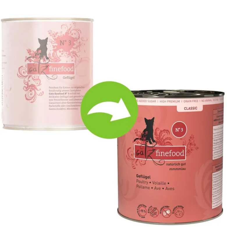 Catz Finefood -purkkiruoka 6 x 800 g