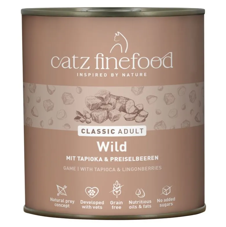 Catz Finefood -purkkiruoka 6 x 800 g