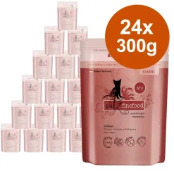 catz finefood -säästöpakkaus 24 x 300 g
