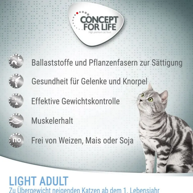 Concept for Life Light Adult - paranneltu koostumus!