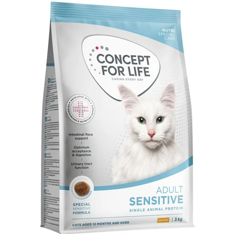 Concept for Life Sensitive Cats -kuivaruoka