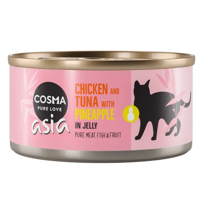 Cosma Asia Fruit hyytelössä -säästöpakkaus 24 x 170 g