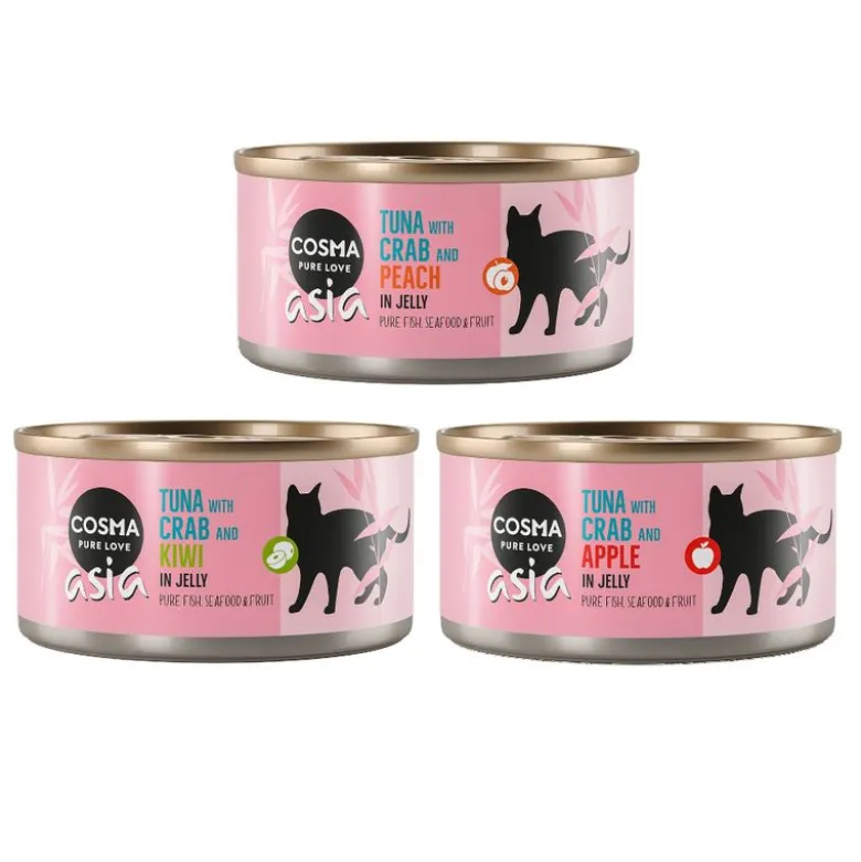Cosma Asia Fruit hyytelössä 6 x 170 g
