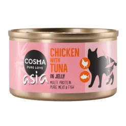 Cosma Asia hyytelössä -säästöpakkaus 24 x 85 g