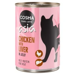Cosma Asia hyytelössä -säästöpakkaus 24 x 400 g