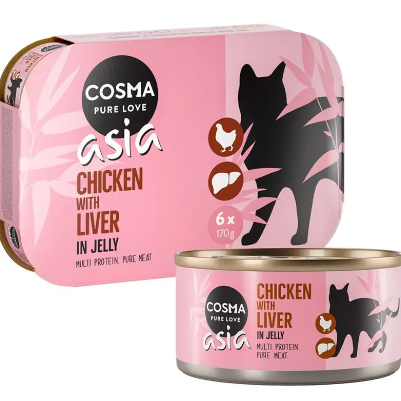Cosma Asia hyytelössä 6 x 170 g