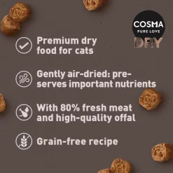 Cosma kuivaruoka lohi & kana kokeilupakkaus 80 g