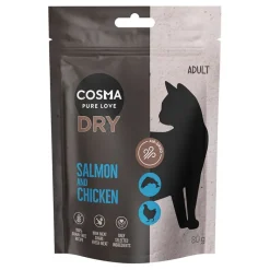 Cosma kuivaruoka lohi & kana kokeilupakkaus 80 g