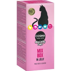 Cosma Mini Jelly Cups 6 x 25 g