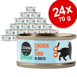 Cosma Nature -säästöpakkaus 24 x 70 g