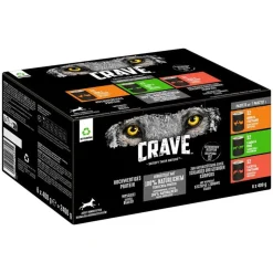 Crave Adult -koiranruoka 6 x 400 g