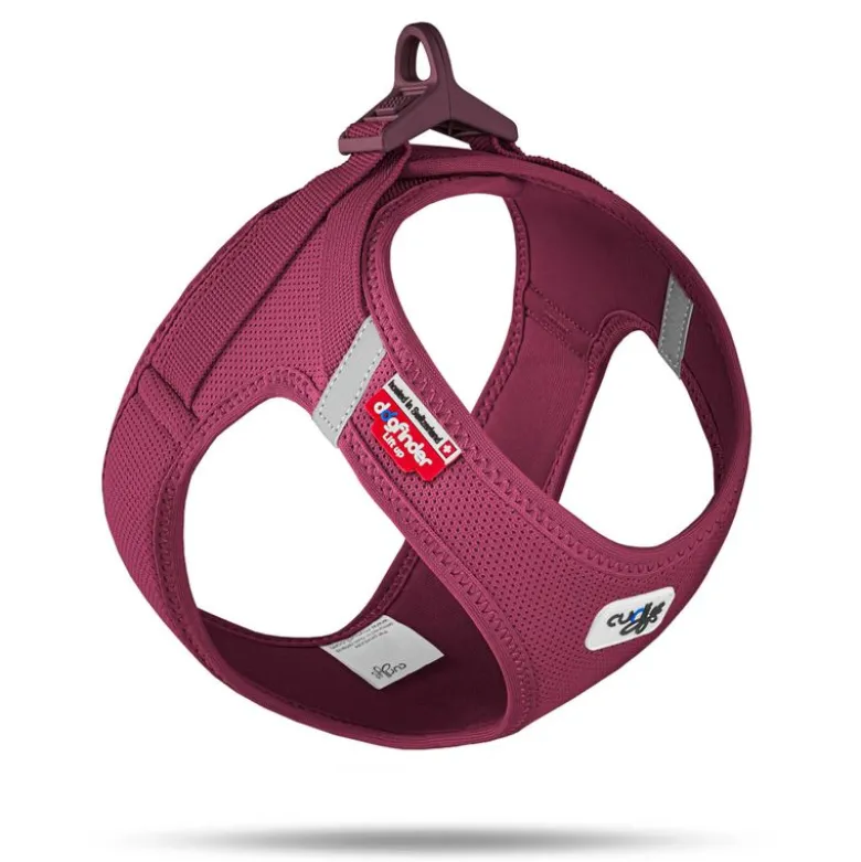 Curli Vest Clasp Air-Mesh valjaat, rubiini