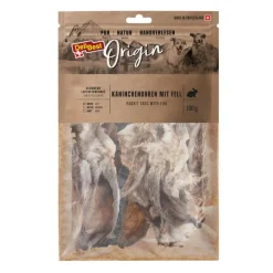 DeliBest Origin -kaninkorvat karvalla