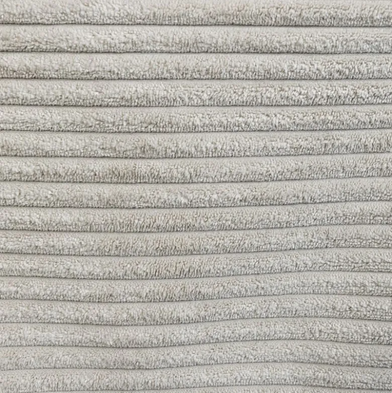 Designed by Lotte -sohvatyyny Ribbed, vaaleanharmaa