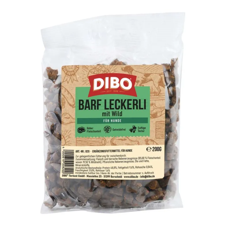 DIBO BARF -herkkuja riista