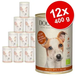 Dog ́s Love luomu -säästöpakkaus 12 x 400 g