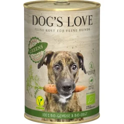 Dog ́s Love luomu Vegan -säästöpakkaus 24 x 400 g