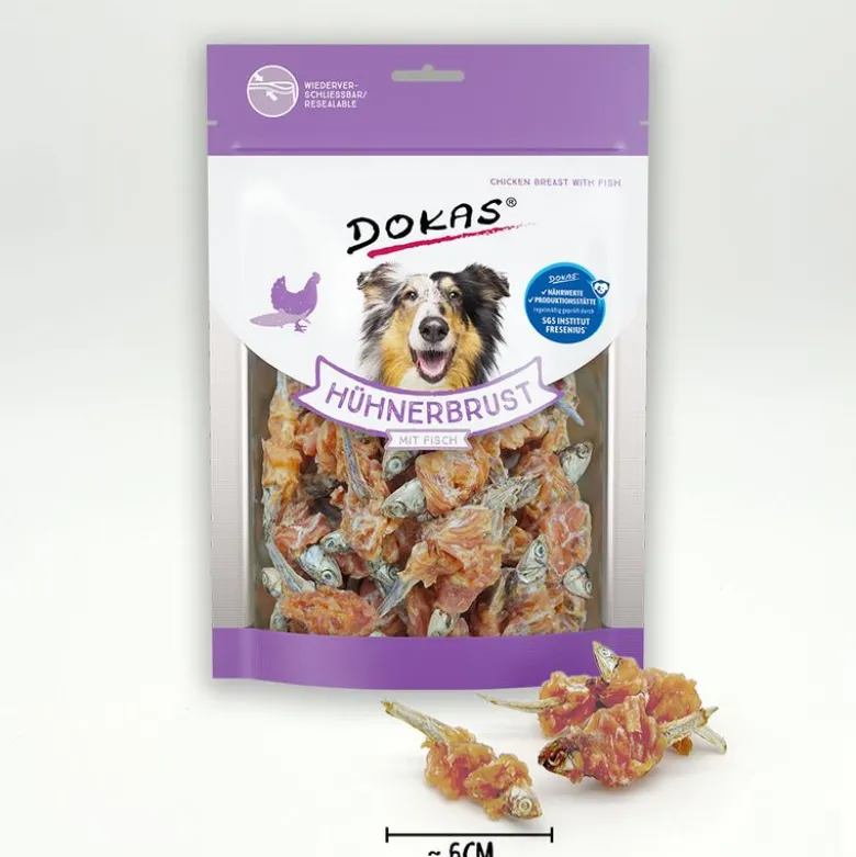Dokas Chew Snack kananrinta & kala