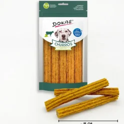 Dokas Churros, naudanmaksa, bataatti & jauhomadot