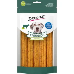Dokas Churros, naudanmaksa, bataatti & jauhomadot