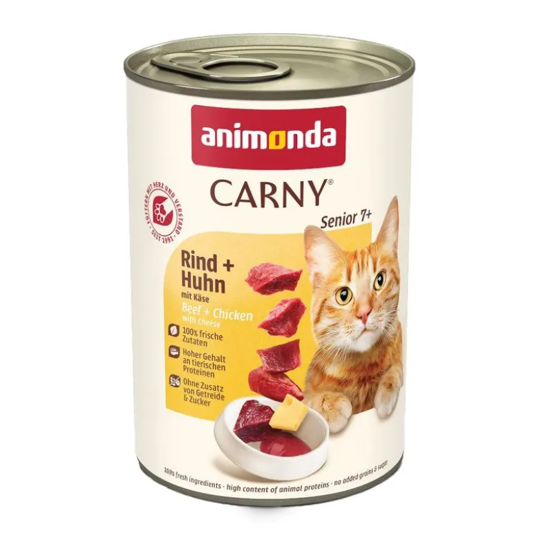 Ekonomipakkaus animonda Carny Senior 24 x 400 g