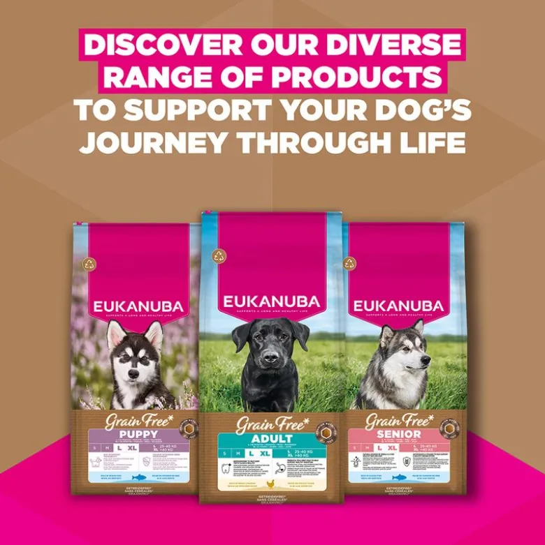 Eukanuba Grain Free Adult Large & Giant kana
