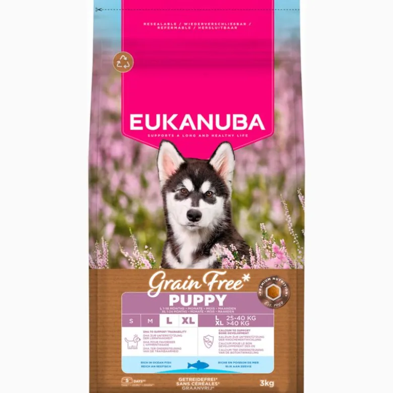 Eukanuba Grain Free Puppy Large & Giant Breed merikala