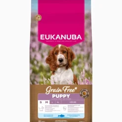 Eukanuba Grain Free Puppy Small & Medium Breed merikala
